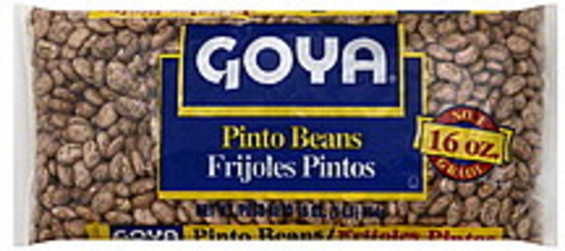 Goya Goya Pinto Beans 16 oz, Nutrition Information Innit
