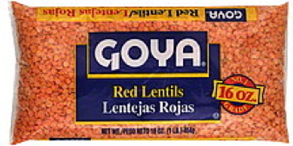 Goya Goya Red Lentils 1, Nutrition Information Innit