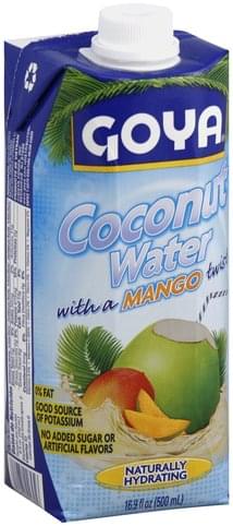 Goya with a Mango Twist Coconut Water - 16.9 oz