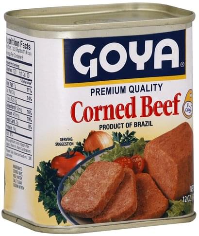Goya Corned Beef - 12 oz