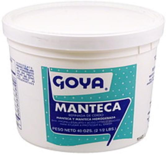 Goya Refined Lard 40 Oz Nutrition Information Innit Goya Refined Lard 40 Oz Nutrition Information Innit