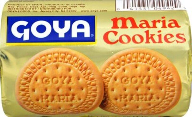 Goya Maria Cookies 3.5 oz, Nutrition Information Innit