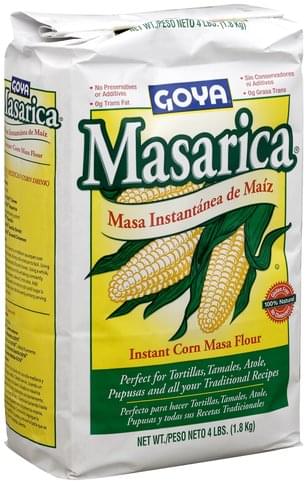 Goya Instant, Masarica Corn Masa Flour - 4 lb