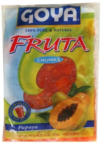 Goya Papaya Fruta Chunks - 14 oz