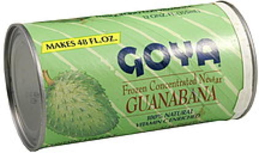 Goya Guanabana Frozen Concentrated Nectar 12 oz, Nutrition