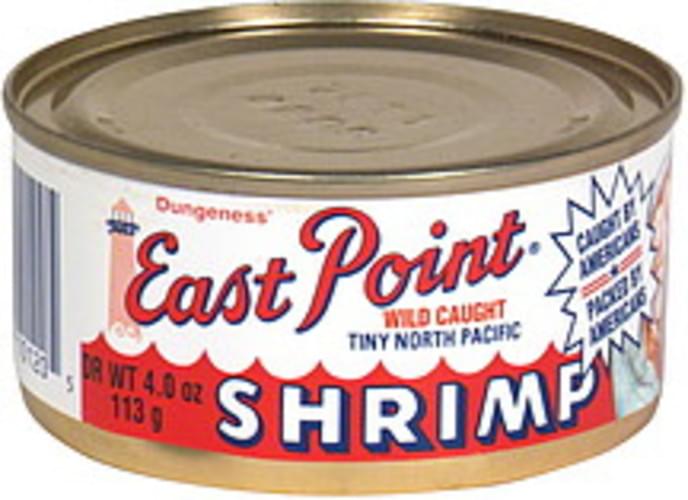 East Point Tiny North Pacific Shrimp - 4 oz, Nutrition Information | Innit