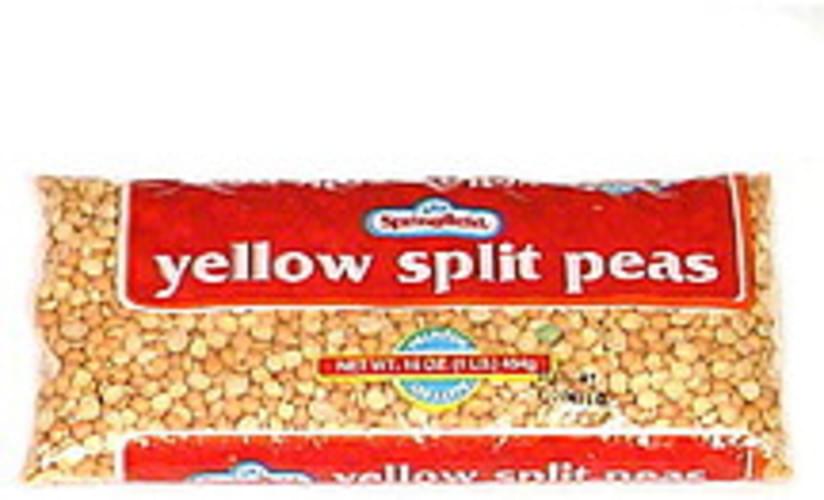 Springfield Yellow Split Peas 16 oz, Nutrition Information Innit
