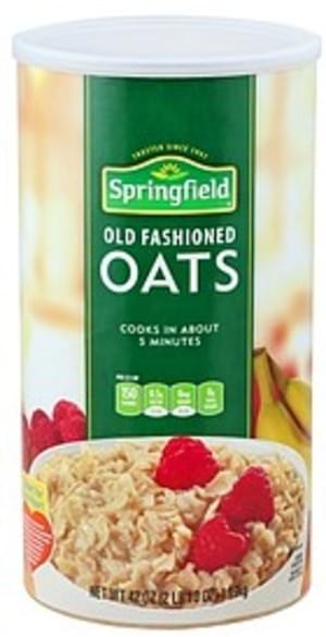 Springfield Old Fashioned Oats - 42 oz