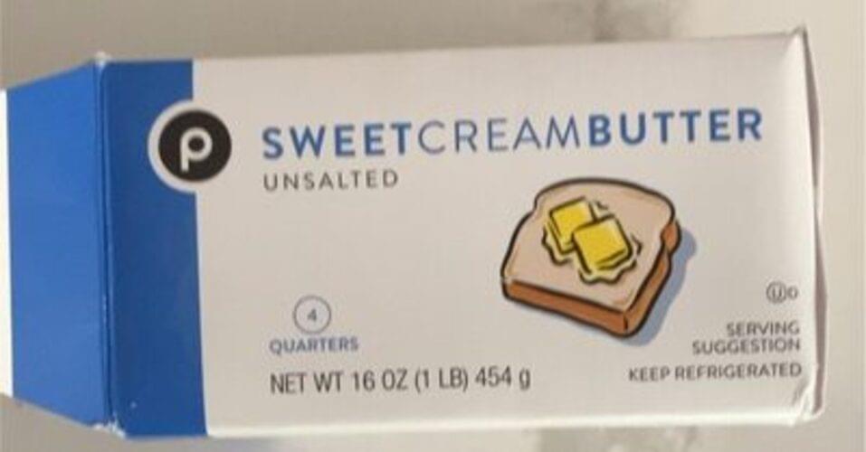 Publix Unsalted Sweet Cream Butter 14 g, Nutrition Information Innit