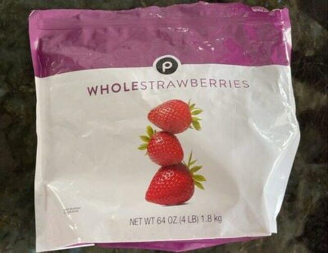 Publix Whole Strawberries 140 g, Nutrition Information Innit