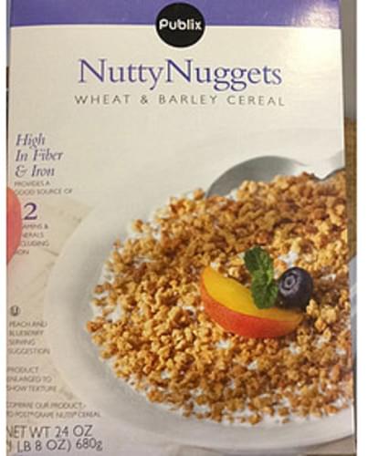 Publix Nutty Nuggets Wheat & Barley Cereal - 58 g