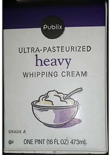 Publix Heavy Whipping Cream - 15 ml