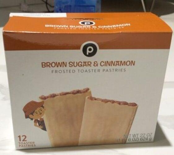 Publix Frosted, Brown Sugar & Cinnamon Toaster Pastries 12 ea, Nutrition Information Innit