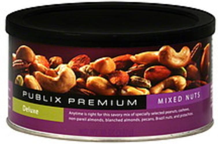 Publix Deluxe Mixed Nuts 20 oz, Nutrition Information Innit