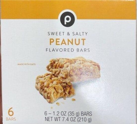 Publix Sweet & Salty Peanut Bars 35 g, Nutrition Information Innit