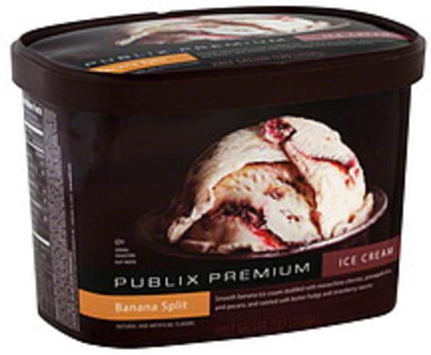 Publix Banana Split Ice Cream 0.5 gl, Nutrition Information Innit