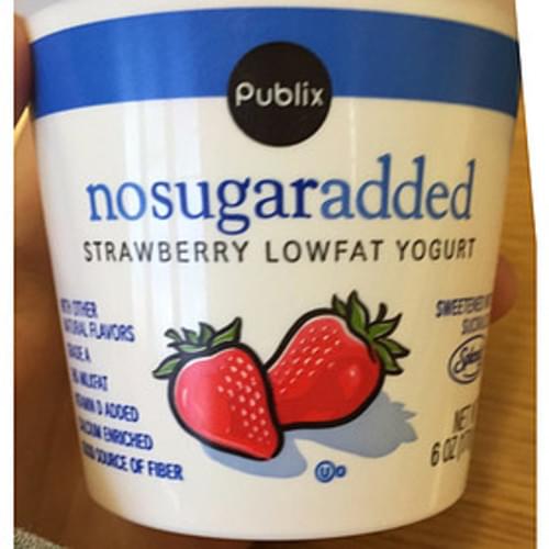 Publix Strawberry Lowfat Yogurt 170 g, Nutrition Information Innit
