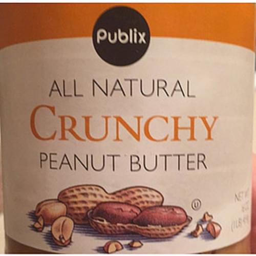 Publix All Natural Crunchy Peanut Butter 32 g, Nutrition Information