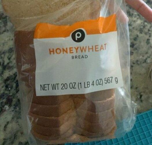 Publix Honey Wheat Bread 20 Oz Nutrition Information Innit