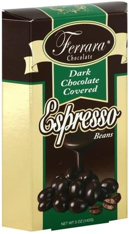 Dark Chocolate Covered Espresso Beans