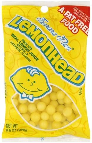 Lemonhead Candy - 6.5 oz