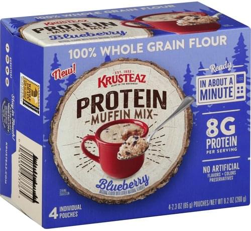 can i use milk instead of water in krusteaz muffin mix
