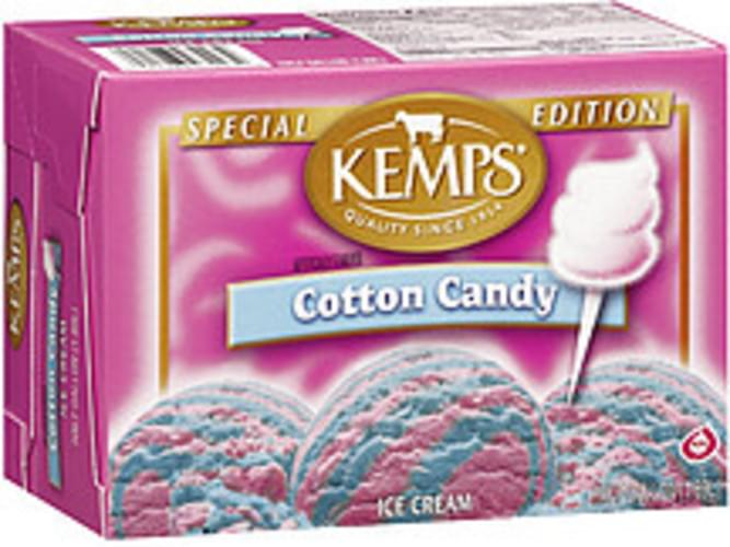 Kemps Special Edition Cotton Candy Ice Cream 0.5 Gal, Nutrition