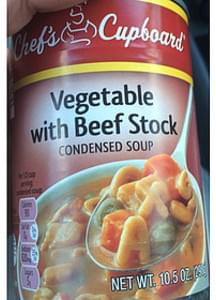 Chef's Cupboard Vegetable with Beef Stock Condensed Soup - 123 g ...