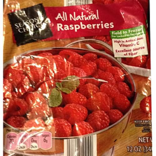 Season's Choice Raspberries - 140 g