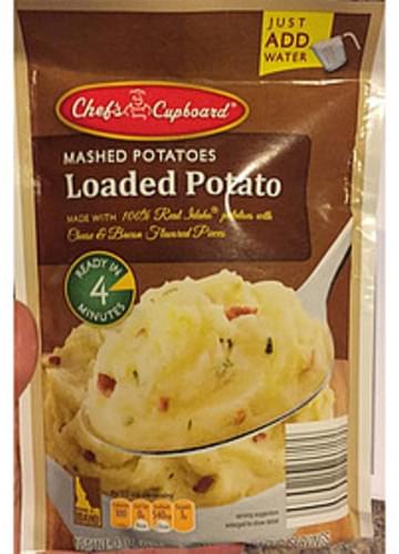 Chef's Cupboard Mashed Loaded Potatoes - 28 g, Nutrition Information ...