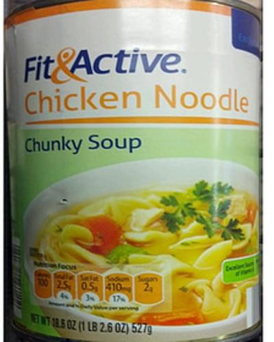 Fit & Active Chicken Noodle Chunky Soup - 245 g