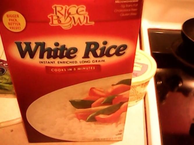 Rice Bowl Grocery White Rice 54 g, Nutrition Information Innit