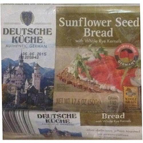 Deutsche Kuche Sunflower Seed Bread