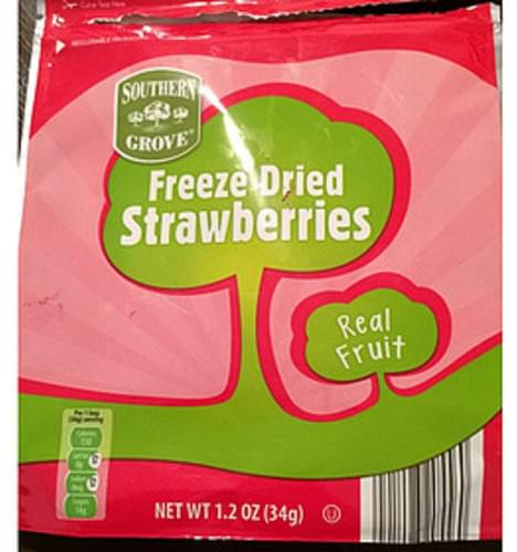 Southern Grove Freeze Dried Strawberries - 34 g
