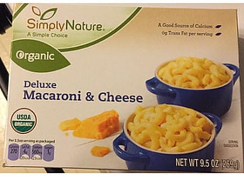 Simply Nature Deluxe Macaroni Cheese 98 G Nutrition Information simply-nature-deluxe-macaroni-cheese-98-g-nutrition-information