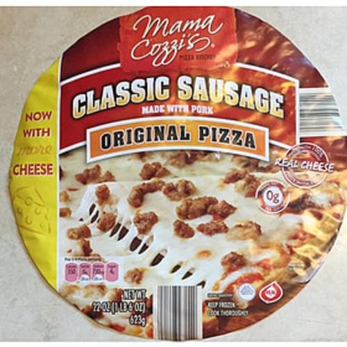 Mama Cozzi's Original Pizza Classic Sausage 156 g, Nutrition