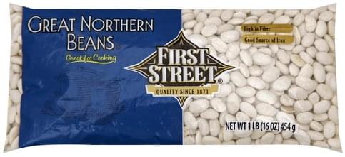 First Street Great Northern Beans - 16 oz