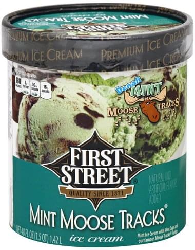 mint moose track ice cream
