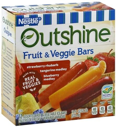 Nestle Assorted Fruit & Veggie Bars - 12 ea