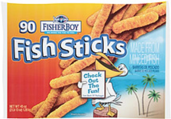 Fisher Boy Fish Sticks 45 oz, Nutrition Information Innit