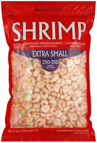 Wal Mart Extra Small Shrimp - 32 oz