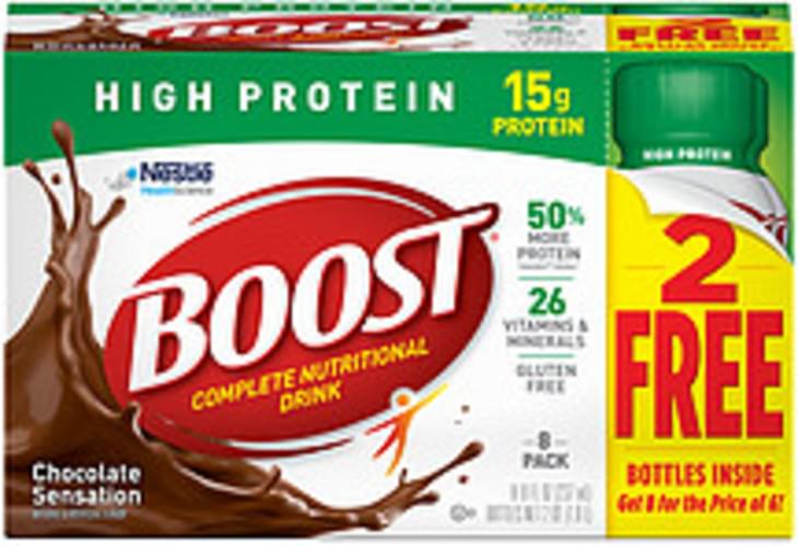 Boost High Protein High Protein Chocolate Sensation Boost High Protein