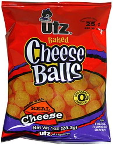 Utz Baked Cheese Balls 1 Oz Nutrition Information Innit
