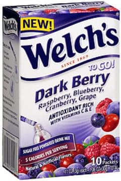 drink welch powdered sugar mix berry dark innit