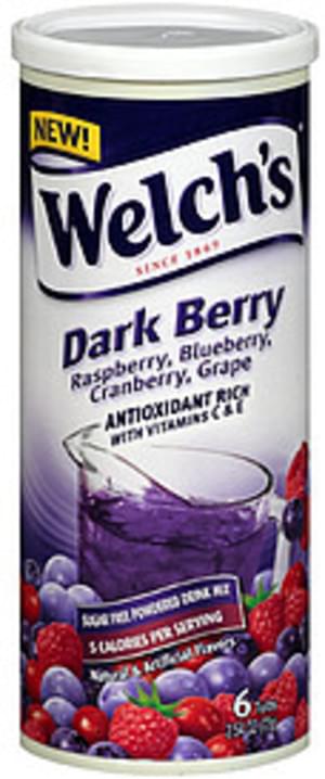 Welch's Dark Berry Sugar Free Powdered Drink Mix - 72 g