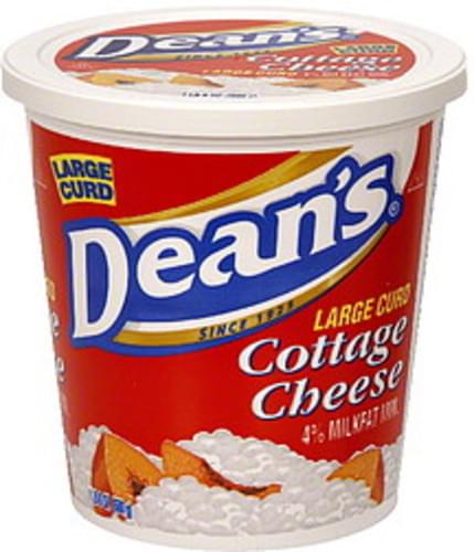 Deans Large Curd Cottage Cheese 24 Oz Nutrition Information Innit