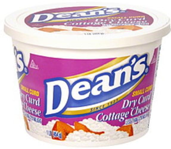 Deans Small Curd Dry Curd Cottage Cheese 1 Lb Nutrition
