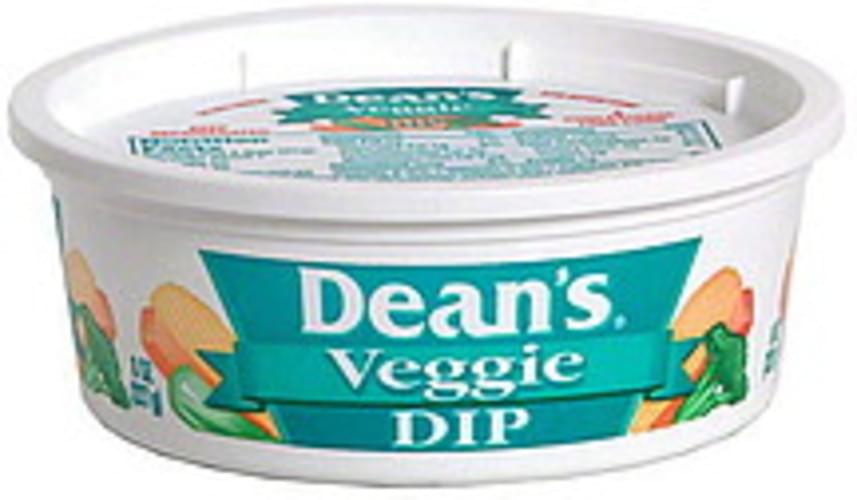 Deans Veggie Dip 8 oz, Nutrition Information Innit
