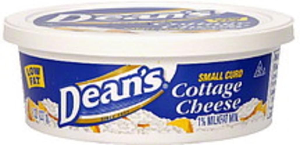 Deans Small Curd Low Fat Cottage Cheese 8 Oz Nutrition