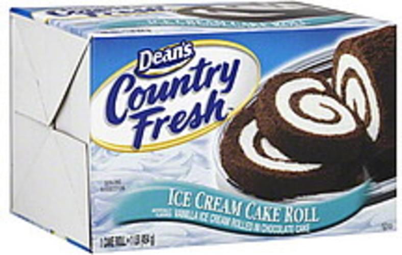 Deans Ice Cream Cake Roll 1 ea, Nutrition Information Innit